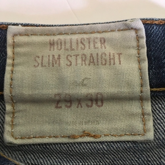 Hollister Slim Straight Men's Jeans - Picture 6 of 9